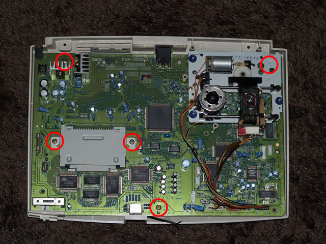 PCエンジンDuo-R 分解～定番の修理。: seobonの活動